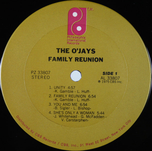 The O'Jays : Family Reunion (LP, Album, Ter)