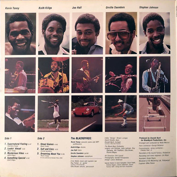 The Blackbyrds : Action (LP, Album, Ter)