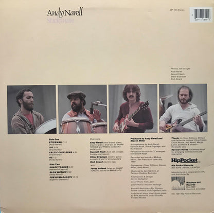 Andy Narell : Stickman (LP, Album)
