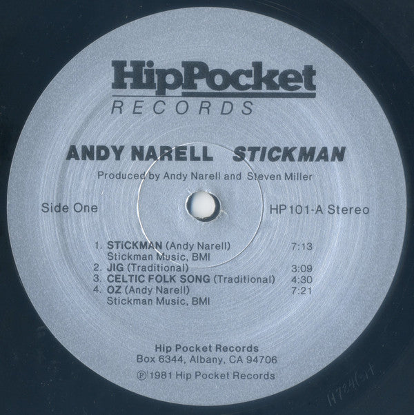 Andy Narell : Stickman (LP, Album)