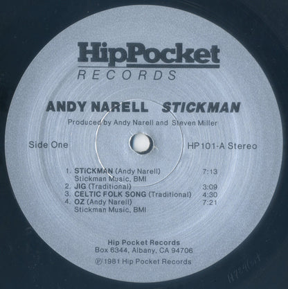 Andy Narell : Stickman (LP, Album)