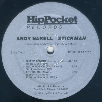 Andy Narell : Stickman (LP, Album)