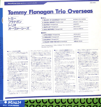 Tommy Flanagan Trio : Overseas (LP, Album, Mono, RE)