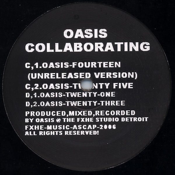 Oasis (3) : Oasis Collaborating #2 (2x12", Album)