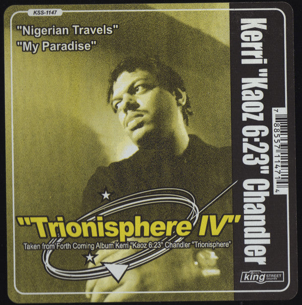 Kerri Chandler : Trionisphere IV (12")