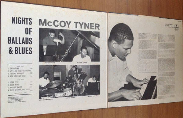 McCoy Tyner : Nights Of Ballads & Blues (LP, Album, RE, Gat)