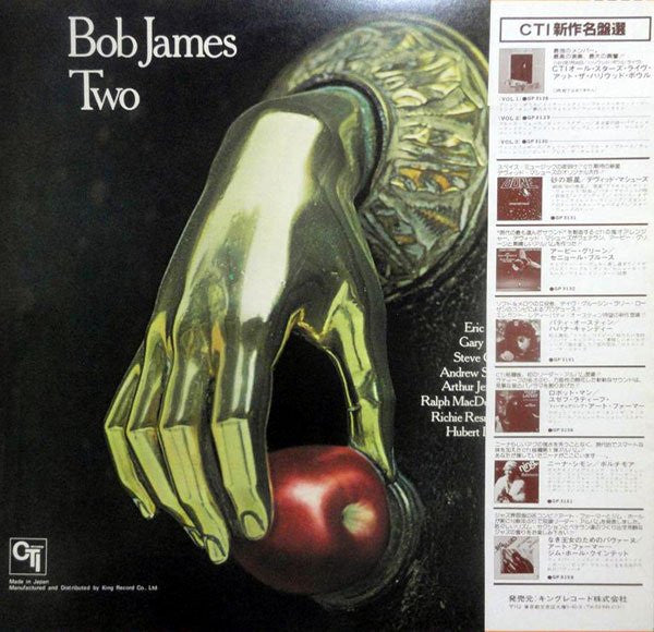 Bob James : Two (LP, Album, Ltd, RE)