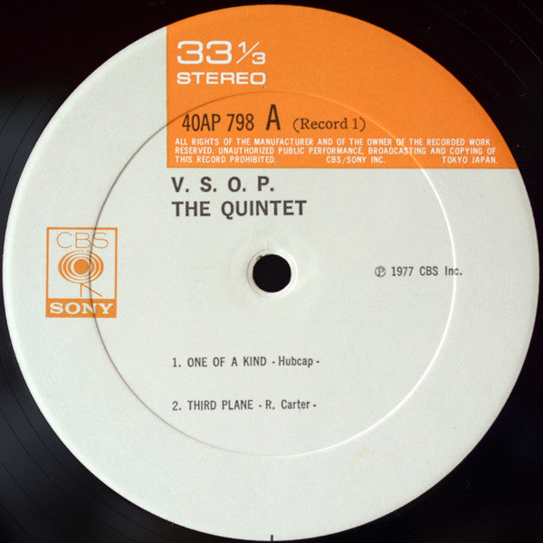 The V.S.O.P. Quintet : The Quintet (2xLP, Album, Gat)