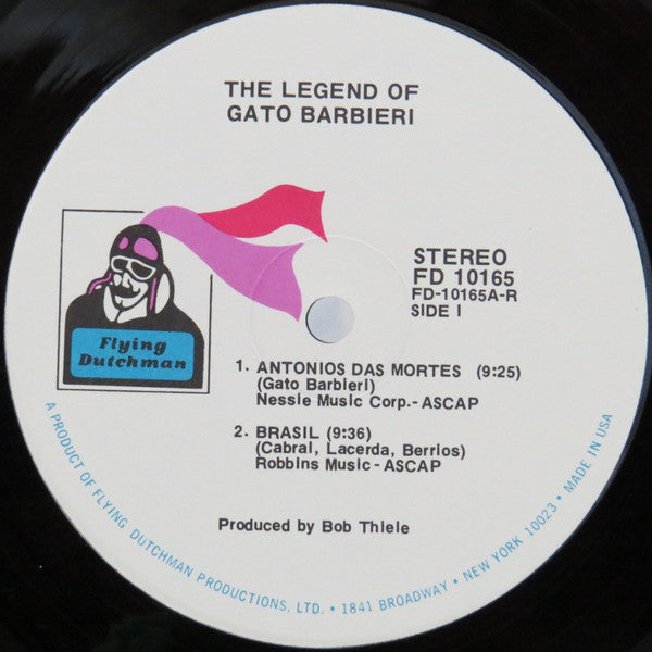 Gato Barbieri : The Legend Of Gato Barbieri (LP, Comp)