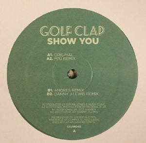 Golf Clap : Show You (12")