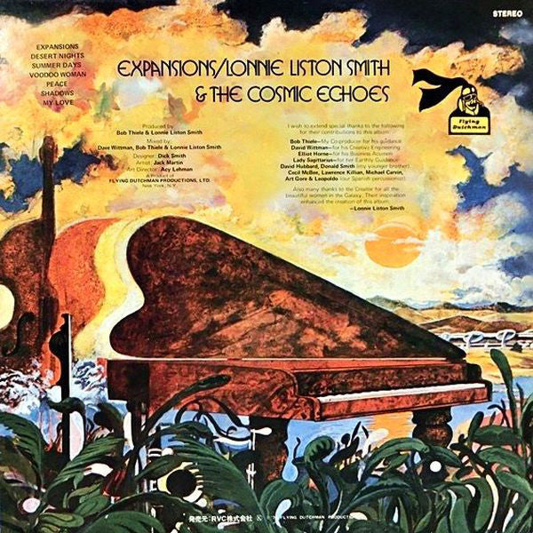 Lonnie Liston Smith And The Cosmic Echoes : Expansions (LP, Album, Promo, Gat)