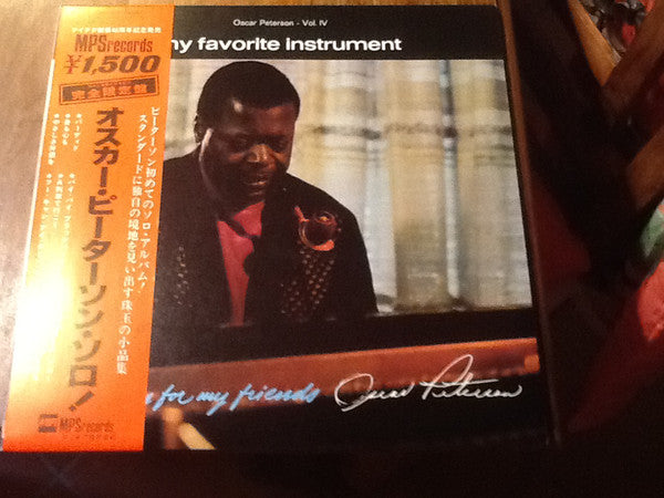 Oscar Peterson : My Favorite Instrument (LP, Album, RE)