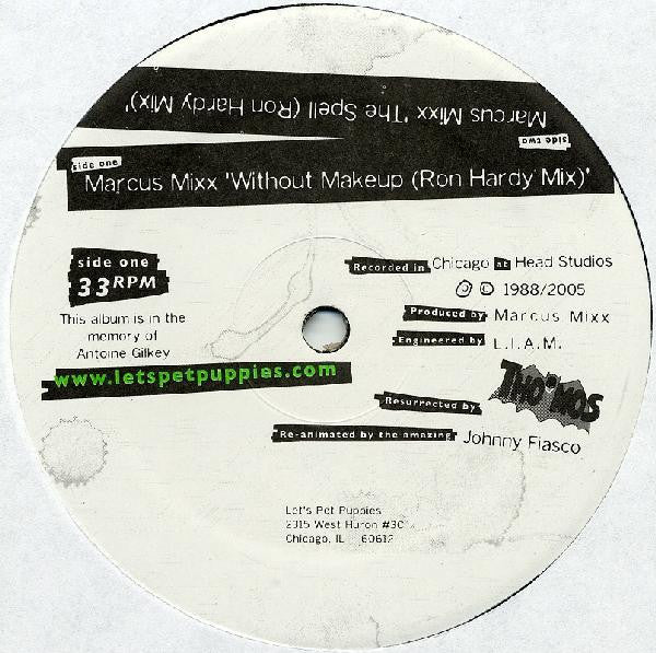 Marcus Mixx : Without Makeup (12")