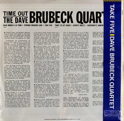 The Dave Brubeck Quartet : Time Out (LP, Album, RE)