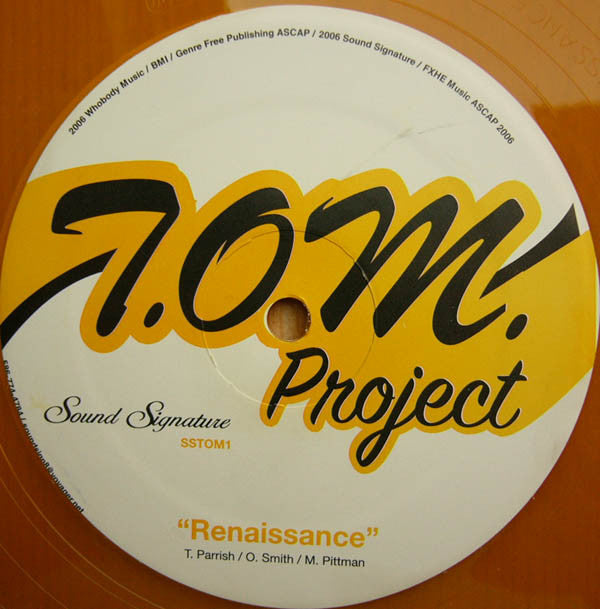 T.O.M. Project : Renaissance (12", S/Sided, Ltd, Yel)