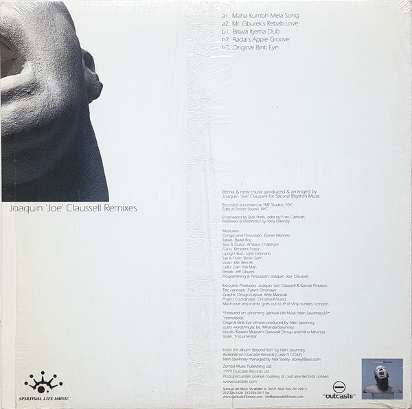 Nitin Sawhney : Homelands (Joaquin 'Joe' Claussell Remixes) (12")