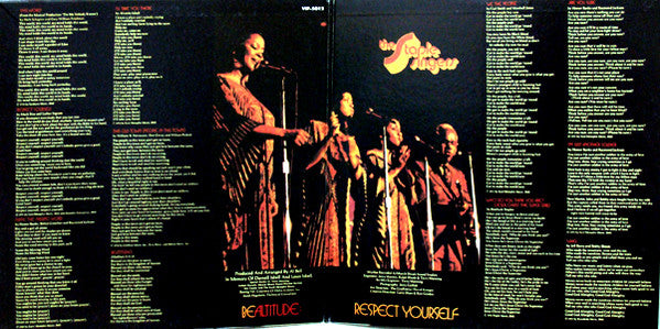 The Staple Singers : Be Altitude:  Respect Yourself (LP, Album, Gat)