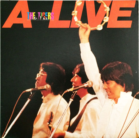 The Tigers (2) : A-Live (3xLP, Album, Tri)