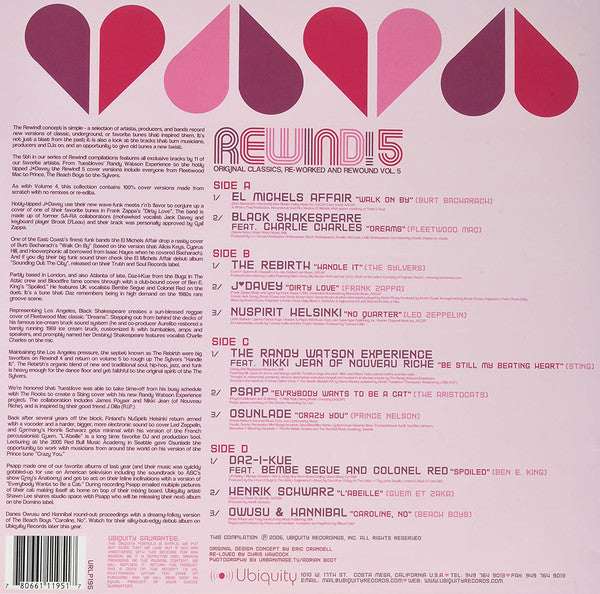 Various : Rewind! 5 (2xLP, Comp)