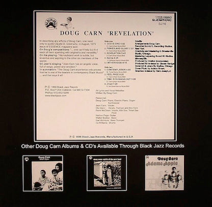 Doug Carn : Revelation (LP, Album, RE)