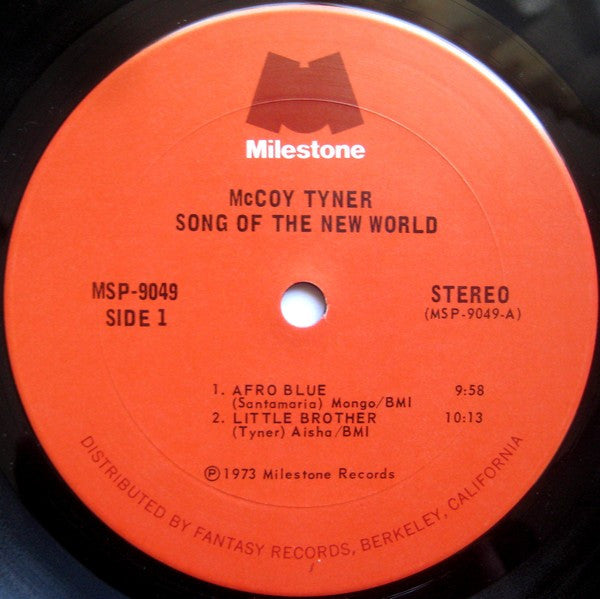 McCoy Tyner : Song Of The New World (LP, Album)