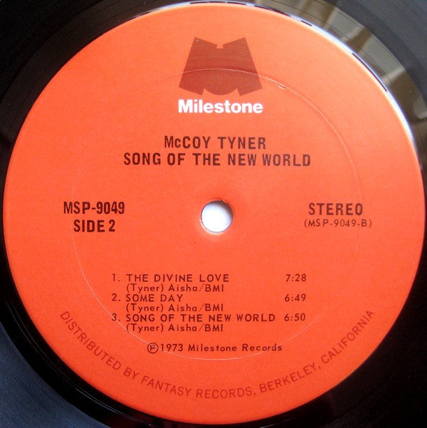 McCoy Tyner : Song Of The New World (LP, Album)