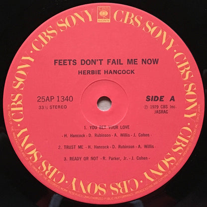 Herbie Hancock : Feets Don't Fail Me Now (LP, Album)