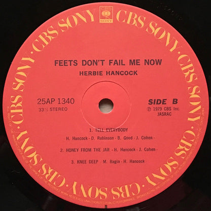 Herbie Hancock : Feets Don't Fail Me Now (LP, Album)
