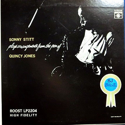 Sonny Stitt : Sonny Stitt Plays Arrangements From The Pen Of Quincy Jones (LP, Album, Mono, RE)
