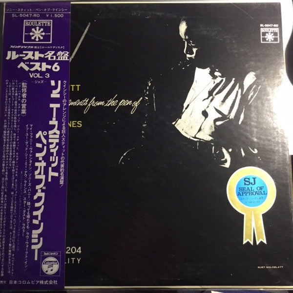 Sonny Stitt : Sonny Stitt Plays Arrangements From The Pen Of Quincy Jones (LP, Album, Mono, RE)