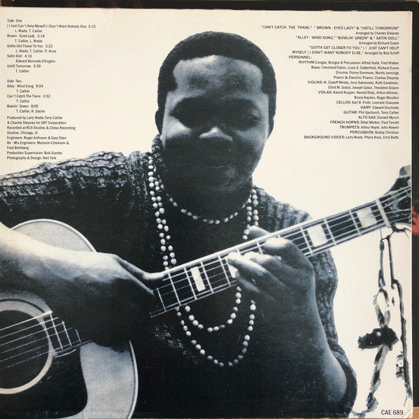 Terry Callier : I Just Can't Help Myself (LP, Album, RE, Unofficial)