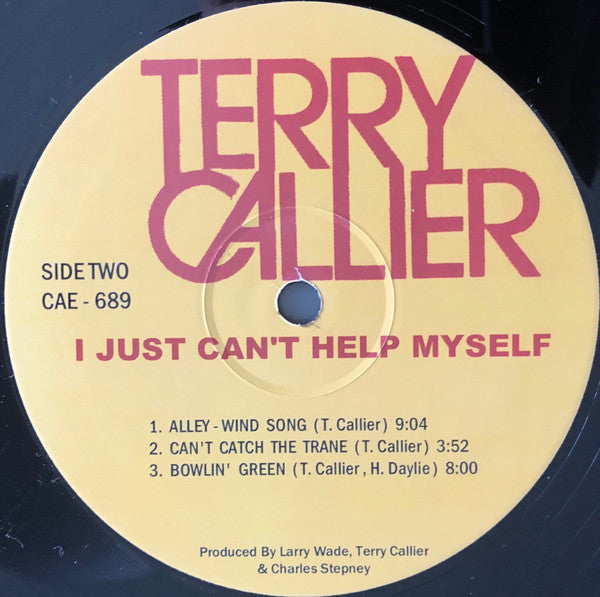 Terry Callier : I Just Can't Help Myself (LP, Album, RE, Unofficial)