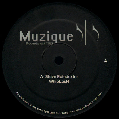 Steve Poindexter / Eric Martin : Whiplash / Emergency  (12", Ltd, RE)