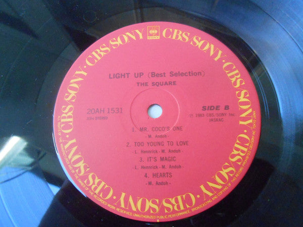 T-Square : Light Up (Best Selection) (LP, Album, Comp, Ltd)