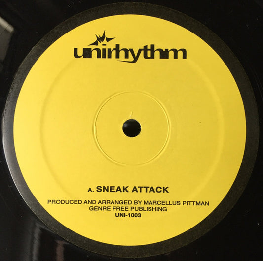 Marcellus Pittman : Sneak Attack / Random Acts Of Insanity (12")