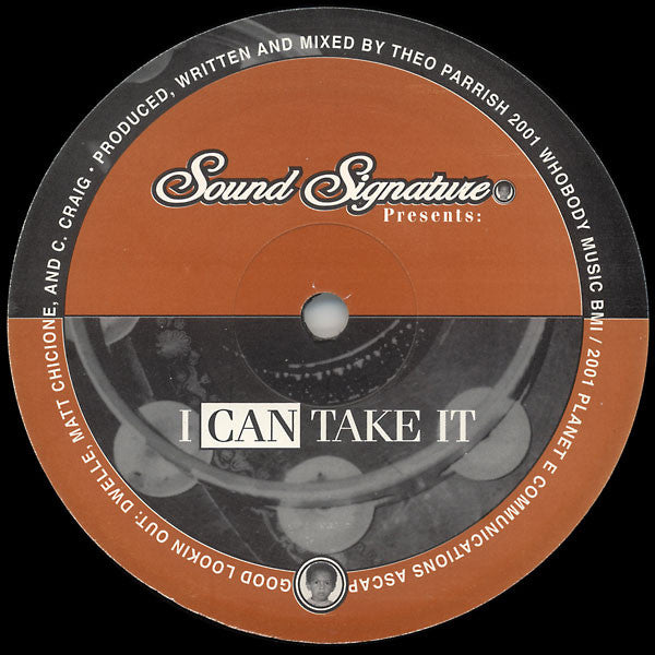 Theo Parrish : I Can Take It (12")