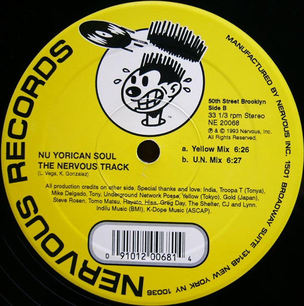 Nuyorican Soul : The Nervous Track (12", RE)