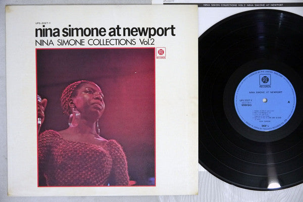 Nina Simone : Nina Simone At Newport - Nina Simone Collections Vol. 2 (LP, Album, RE)