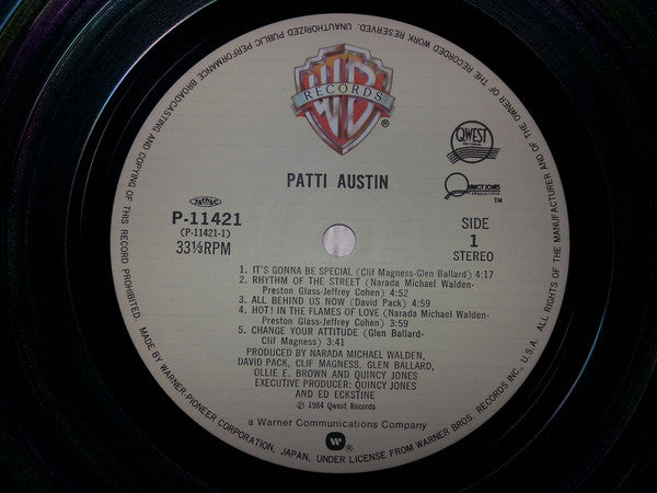 Patti Austin : Patti Austin (LP, Album)