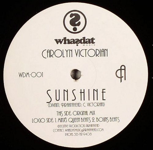 Carolyn Victorian : Sunshine (12")