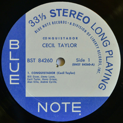 Cecil Taylor : Conquistador! (LP, Album)