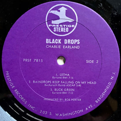 Charles Earland : Black Drops (LP, Album)