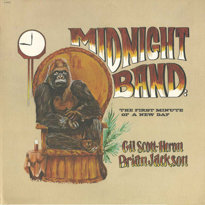 Gil Scott-Heron & Brian Jackson, The Midnight Band : The First Minute Of A New Day (LP, Album, Gat)