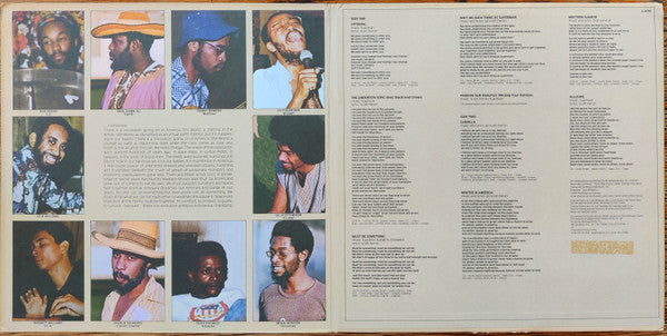 Gil Scott-Heron & Brian Jackson, The Midnight Band : The First Minute Of A New Day (LP, Album, Gat)