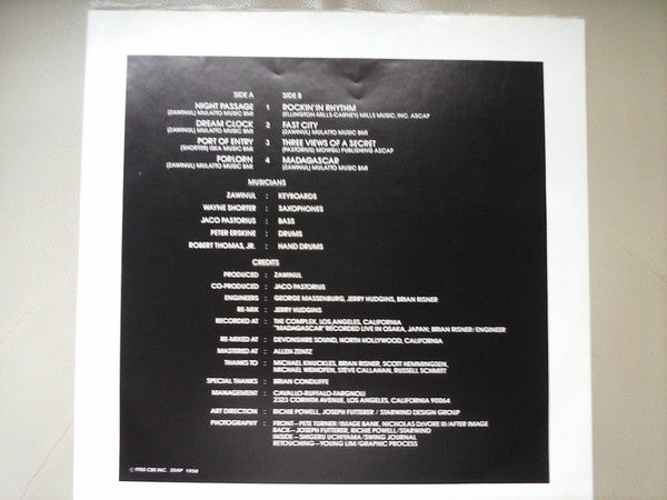Weather Report : Night Passage (LP, Album)