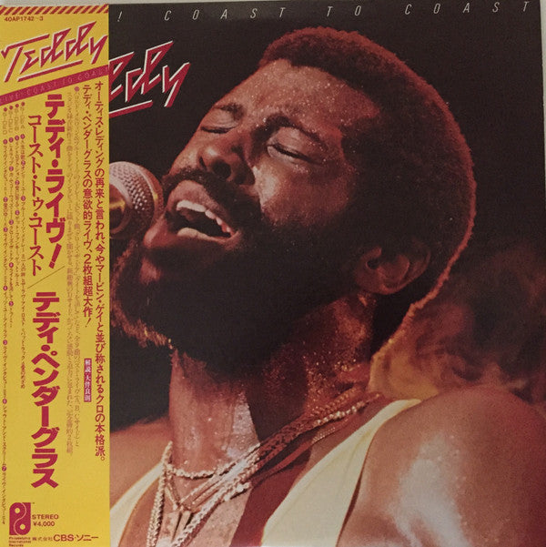 Teddy Pendergrass : Live! Coast To Coast (2xLP, Album, Gat)