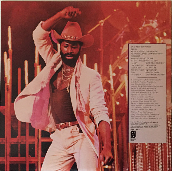 Teddy Pendergrass : Live! Coast To Coast (2xLP, Album, Gat)