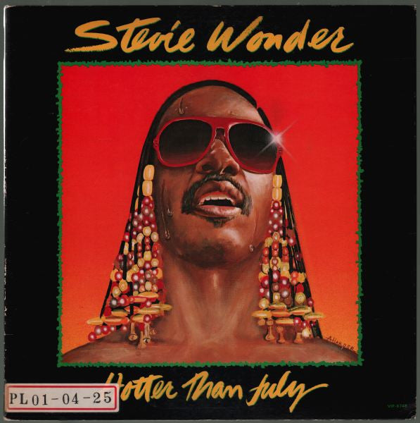 Stevie Wonder : Hotter Than July (LP, Album, Gat)