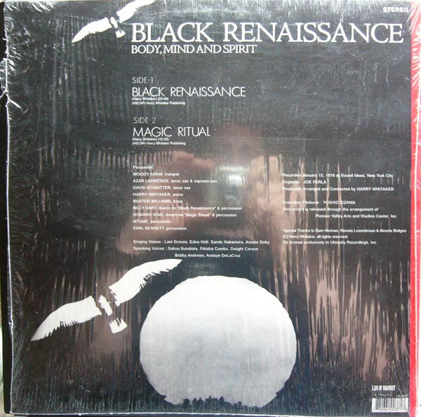 Black Renaissance : Body, Mind And Spirit (LP, Album, RE)