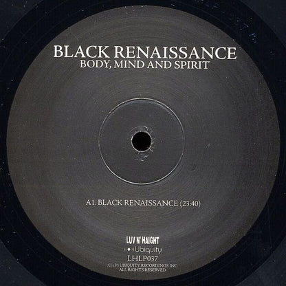 Black Renaissance : Body, Mind And Spirit (LP, Album, RE)